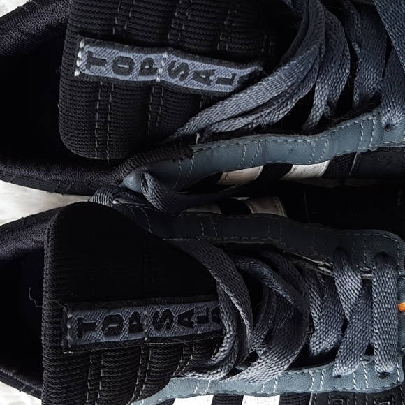 Adidas Top Sala Classic Black/White Indoor Soccer Shoes US 6.5 boys - Picture 2 of 11